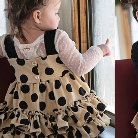 Persnickety Cream Sheer Swiss Dot Top - Picture 5 of 10